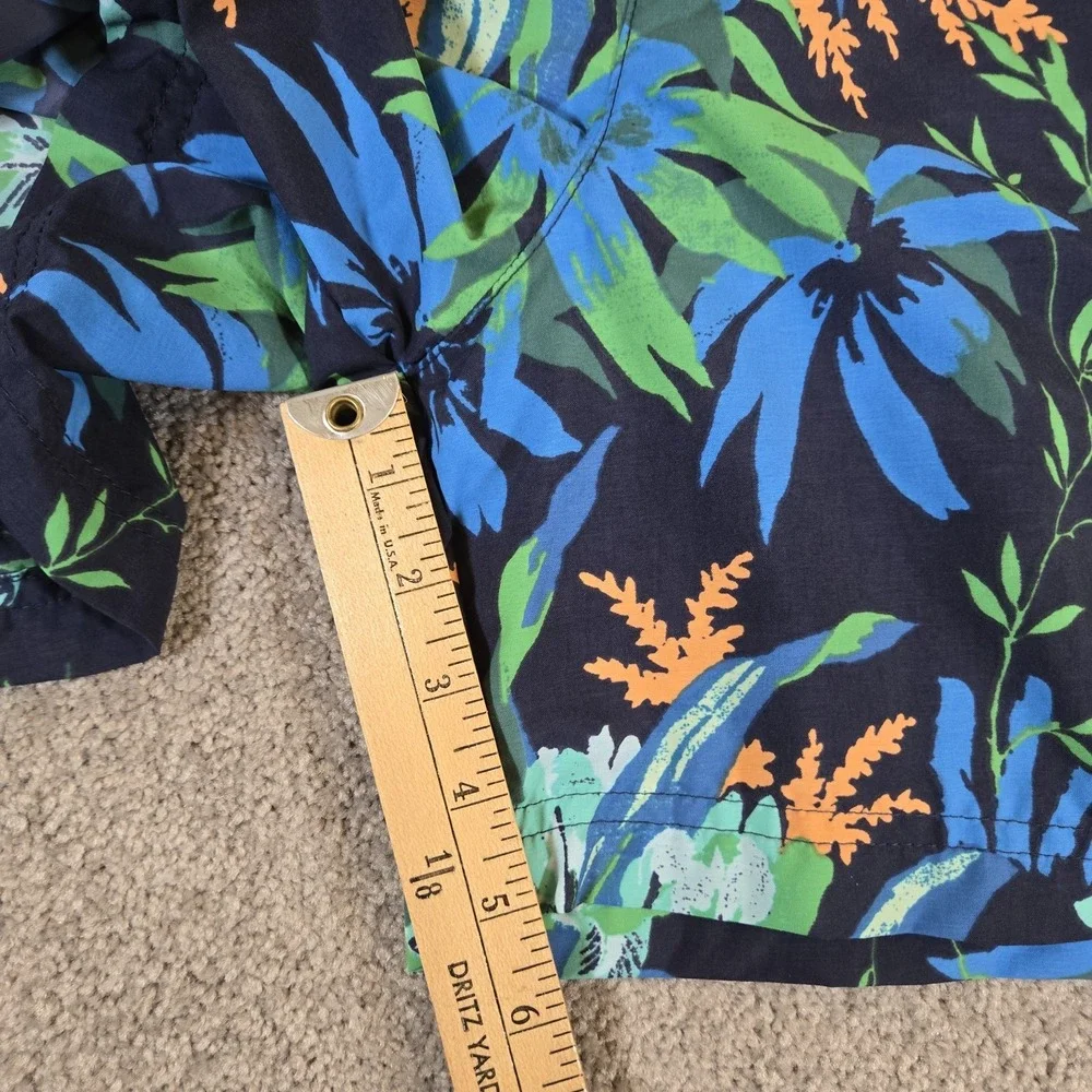 Columbia Shorts Men's Floral Unlined Trunks Blue And Yellow Size‎ XL